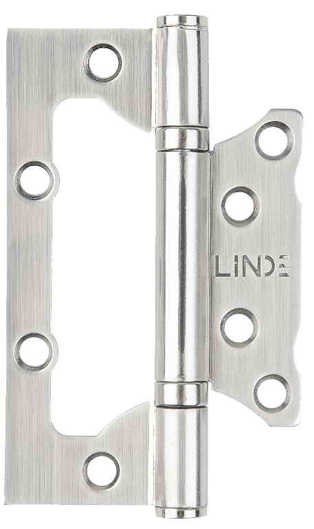 Завіса для дверей неврізна універсальна HB-100S SN нікель матовий