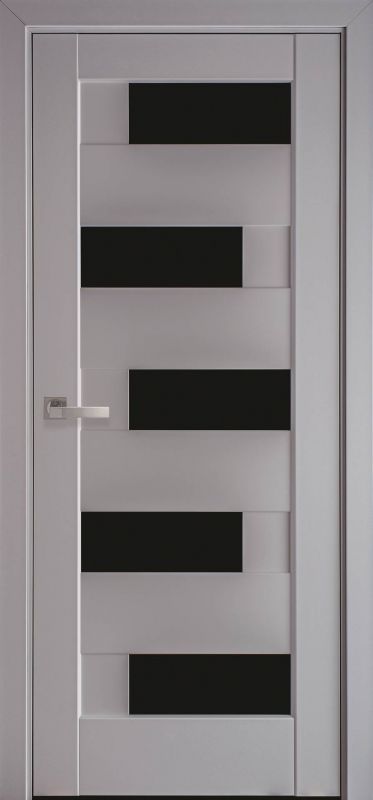 Дверне полотно Ностра Піана blk сіра пастель
