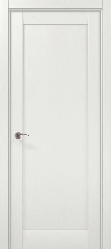 Дверне полотно Папа Карло Millenium 00F білий ясень