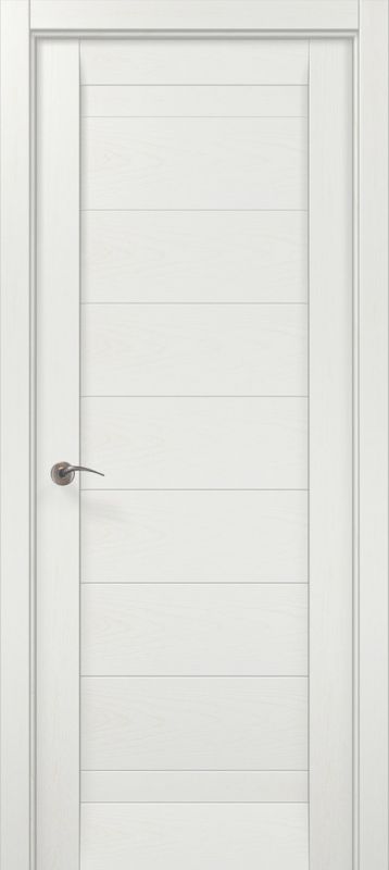 Дверне полотно Папа Карло Millenium 04 білий ясень